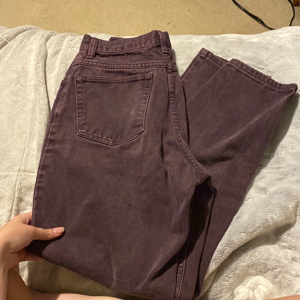 Vintage purple wrangler jeans 90s